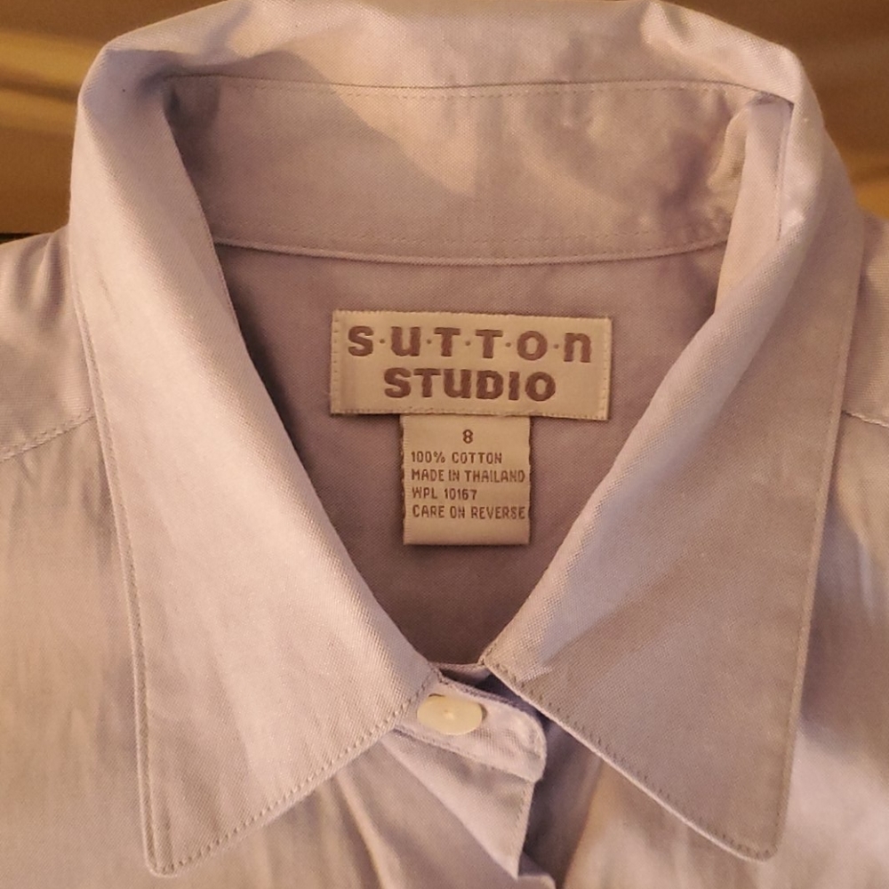 Sutton Studio Button Down Blouse - image 3